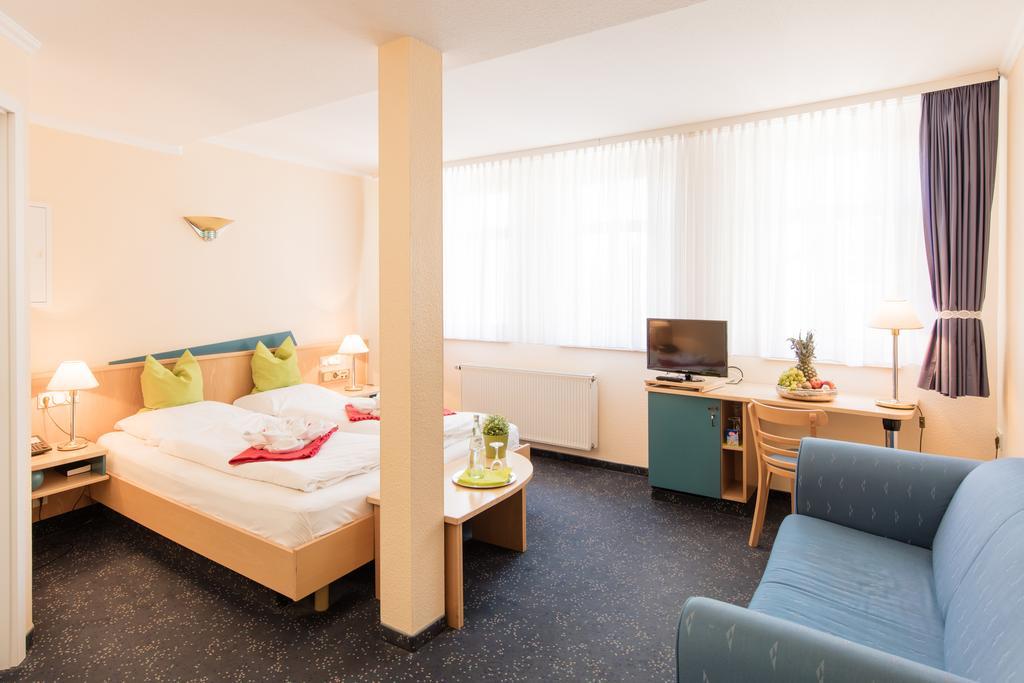 Hotel An Der Stadtmauer Мюльхаузен Экстерьер фото