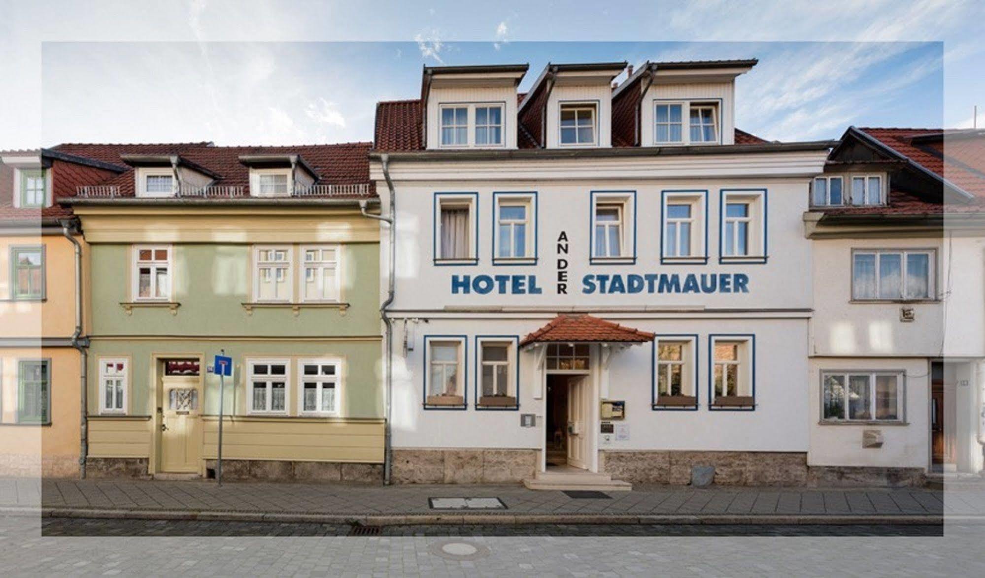 Hotel An Der Stadtmauer Мюльхаузен Экстерьер фото